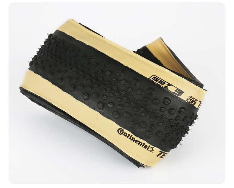 Continental Rennradreifen Terra Trail 700x40C 35C 45C 50C Tubeless Ready Schwarz/Creme/Braun 3/180 TPI Faltreifen Nobox – Detail 13