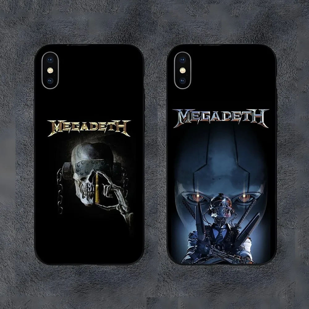 

Rock M-MegadethS Music Phone Case For Samsung S24,S21,S22,S23,S30,Ultra,S20,S30,Plus,S21 Fe,10,9,5G Silicone Cover