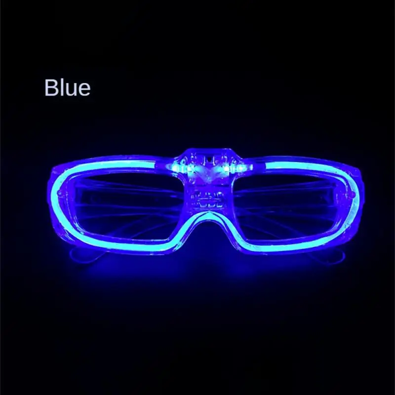 1/2/5PCS Light Up LED Glasses 5 Colors Glow Glasses Glow in The Dark Party Supplies Neon Party Favors for Kids Adults