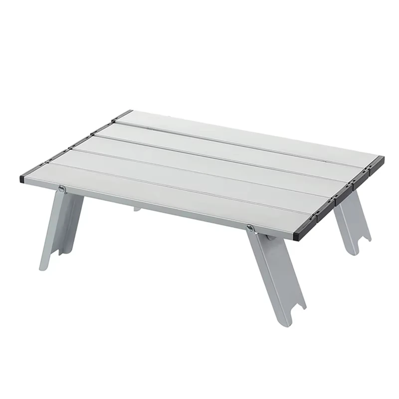 Portable Camping Table - Ultralight Aluminum Alloy, Foldable Design For Outdoor Travel, Picnic, BBQ Use