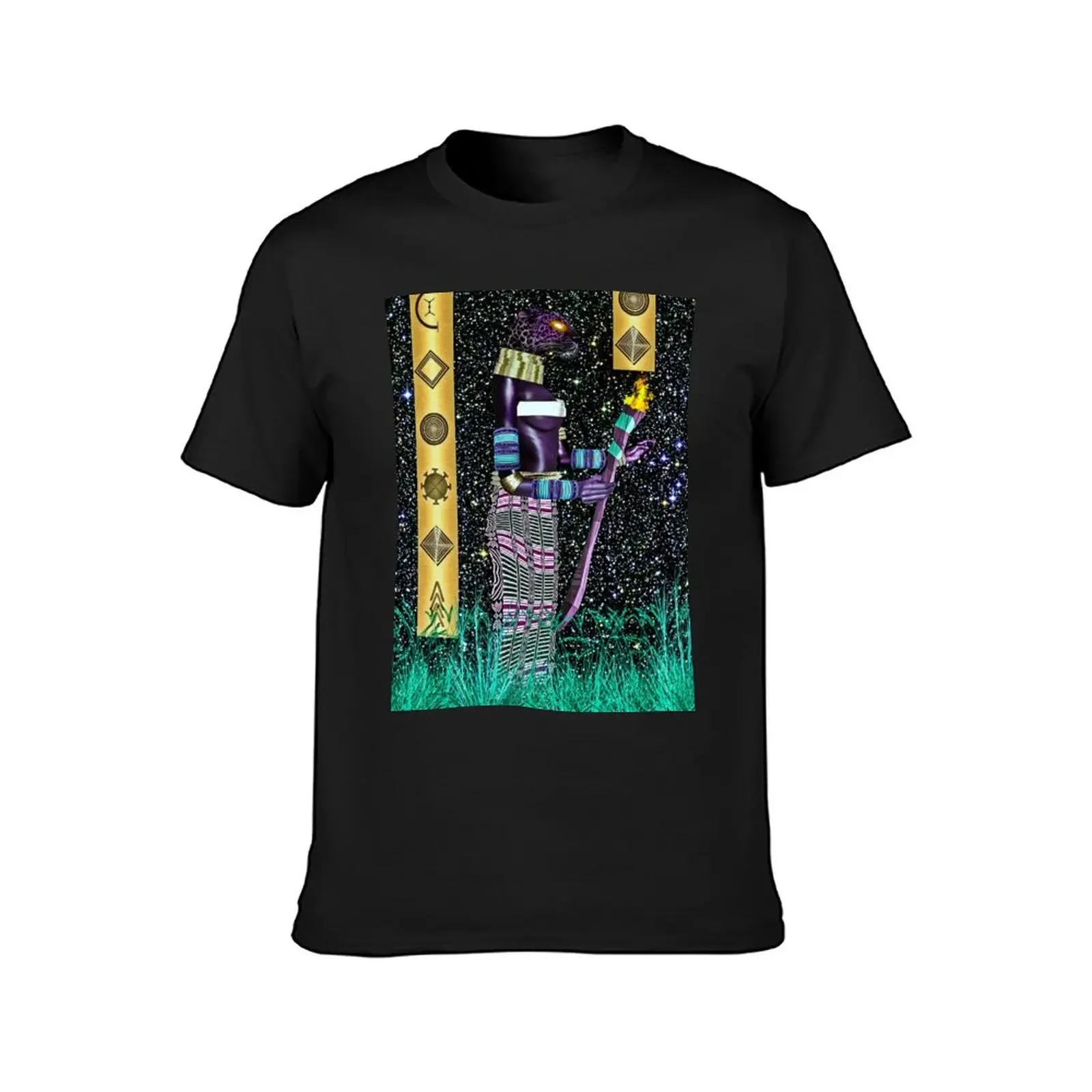 Afrofuturism: Agu Owuru na Agu Nne by Sirius Ugo Art T-Shirt blanks oversizeds vintage t shirts mens tall t shirts