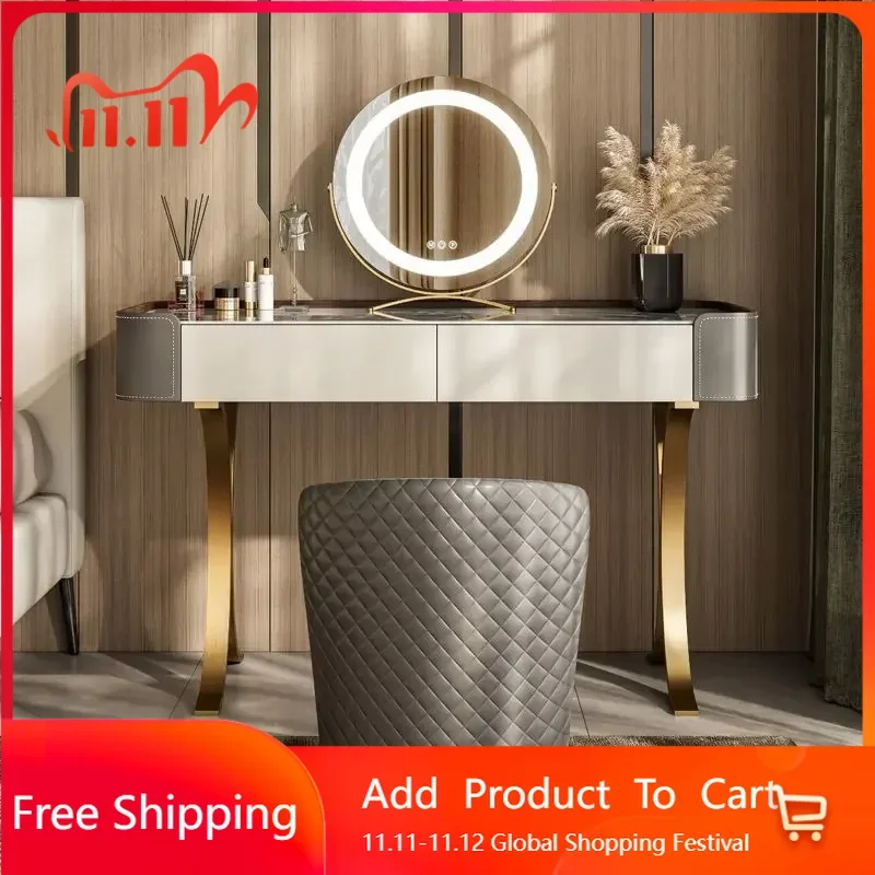 

Organizer Design Organizers Storage Dressing Table Rock Slab Tabletop Nordic Gray Drawer Designer Vestidores Trendy Furniture