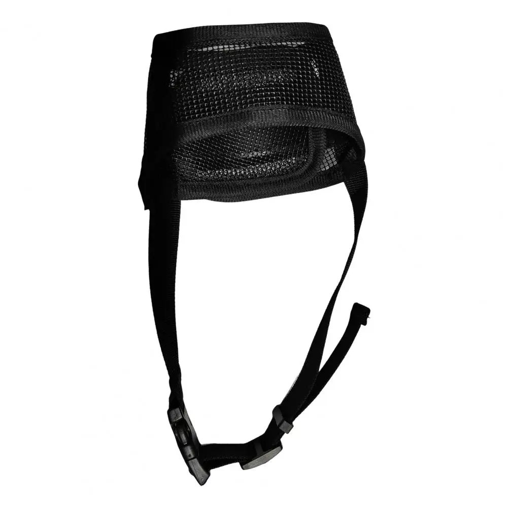 كمامة الكلب، واقي الفم الشبكي القابل للتعديل لمنع العض، لعق المضغ، قابل للتنفس، بدون كمامة للكلاب الكبيرة #4