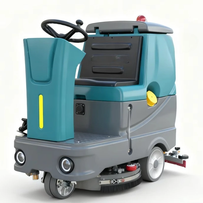 معدات تنظيف الأرضيات التجارية الجديدة الكهربائية مع خزان مياه 90 لتر/100 لتر، مناسبة للمستودعات والمصانع #3