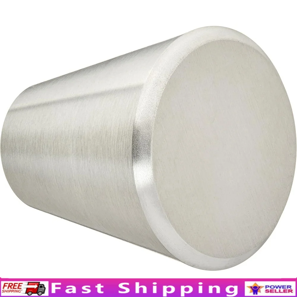 

Stainless Steel Cabinet Knob 1-1/4 Inch Durable Hardware Kitchen Bathroom Furniture Modern Design Easy Installation