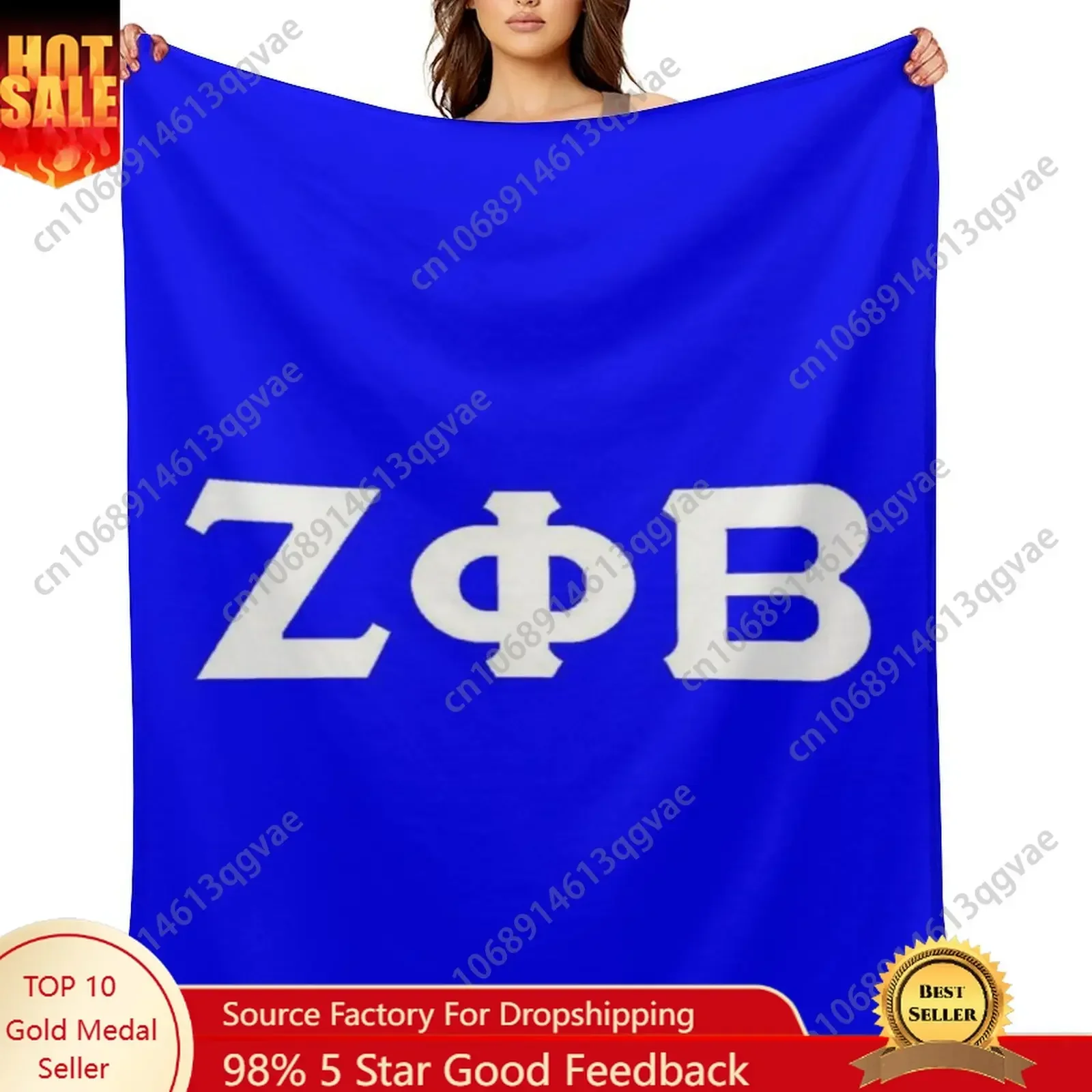 ZPB Fraternity Zeta Phi Beta Flannel Blankets Are Soft Comfortable and Warm Perfect for Winter Naps Homes Offices Travel Camping