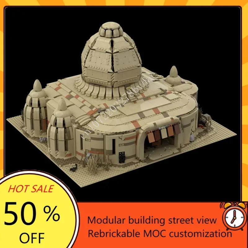 

5847PCS Watto's Shop Space War Military MOC Battle Model Custom SpaceShip DIY Assembly Educational Puzzle Architecture Gift