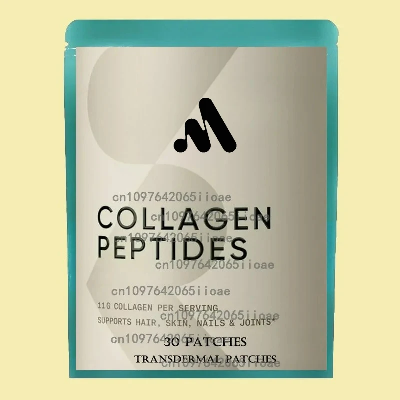

30 патчей Коллагеновые пептиды Тип 1 и 3, трансмические пластыри, антивозрастные трансмические пластыри для кожи