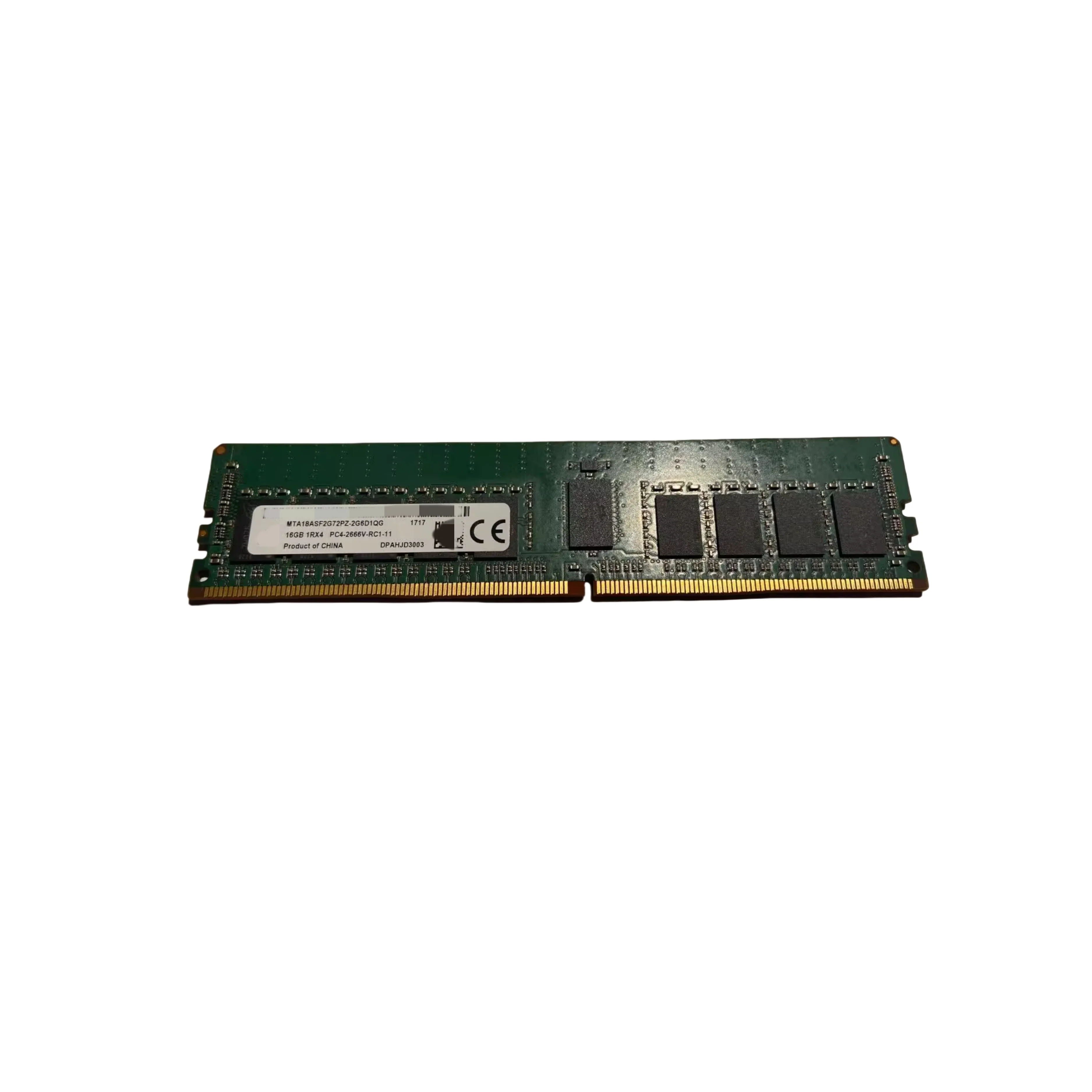 

MTA18ASF2G72PZ-2G6D1 16G 1RX4 PC4-2666V DDR4