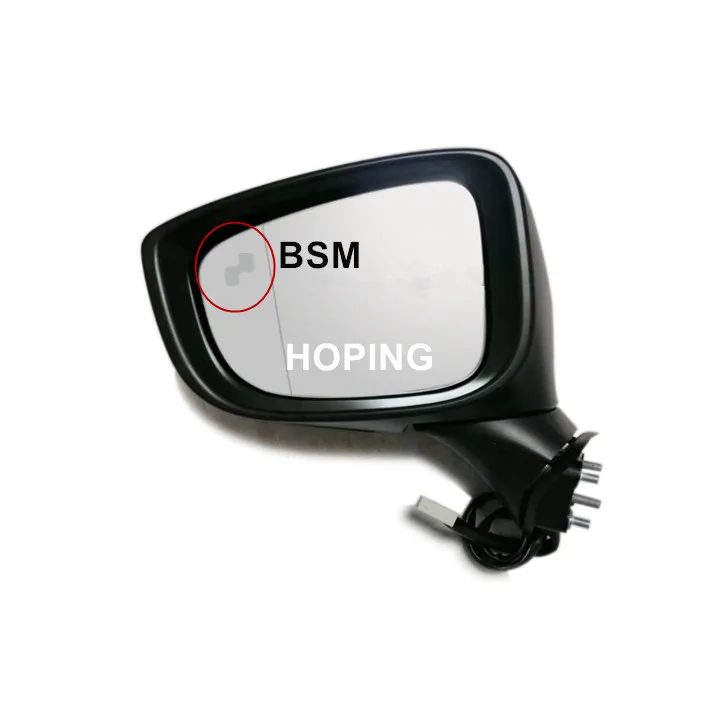 Auto Side  Mirror Assembly For Mazda 6 M6 Atenza 2018 2019 2020 2021 Rearview Mirror 9PINS with BSM