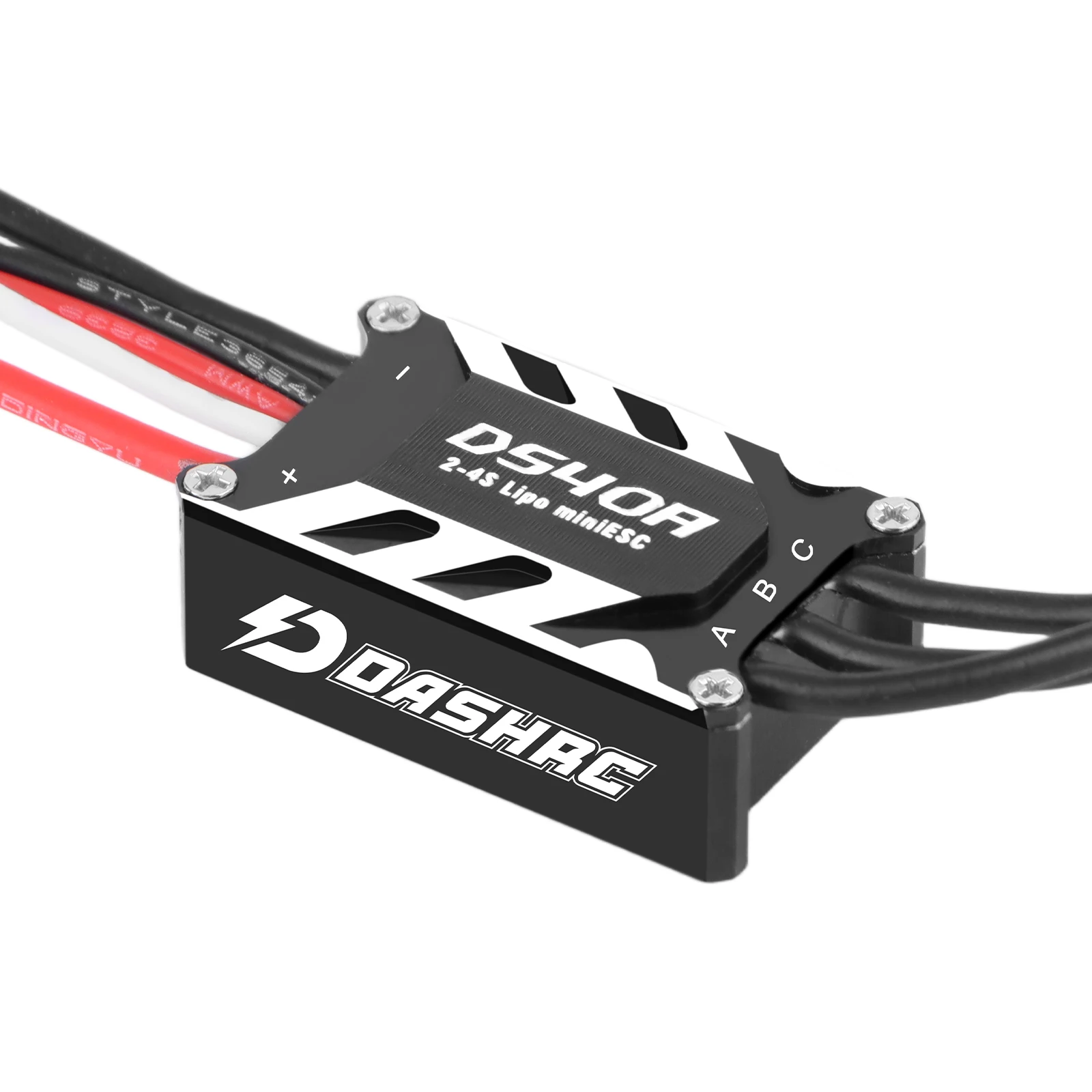 

DashRC AM32 40A Brushless ESC Waterproof Micro ESC BEC 5V 2A for 1/18 1/24 RC Crawlers TRX4M SCX24 Ascent18 Upgrades