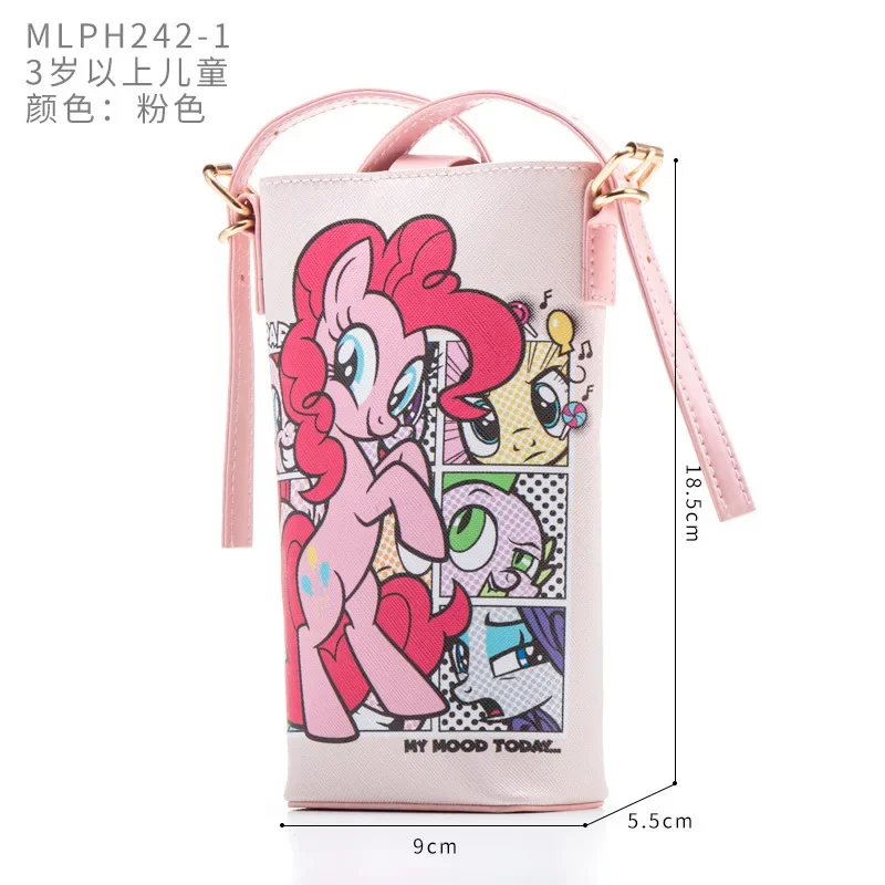 In Stock My Little PonyTwilight Sparkle Pinkie Pie Kids Phone Bag Bucket Bag Crossbody Mini Little Girl Shopping Shoulder Bag