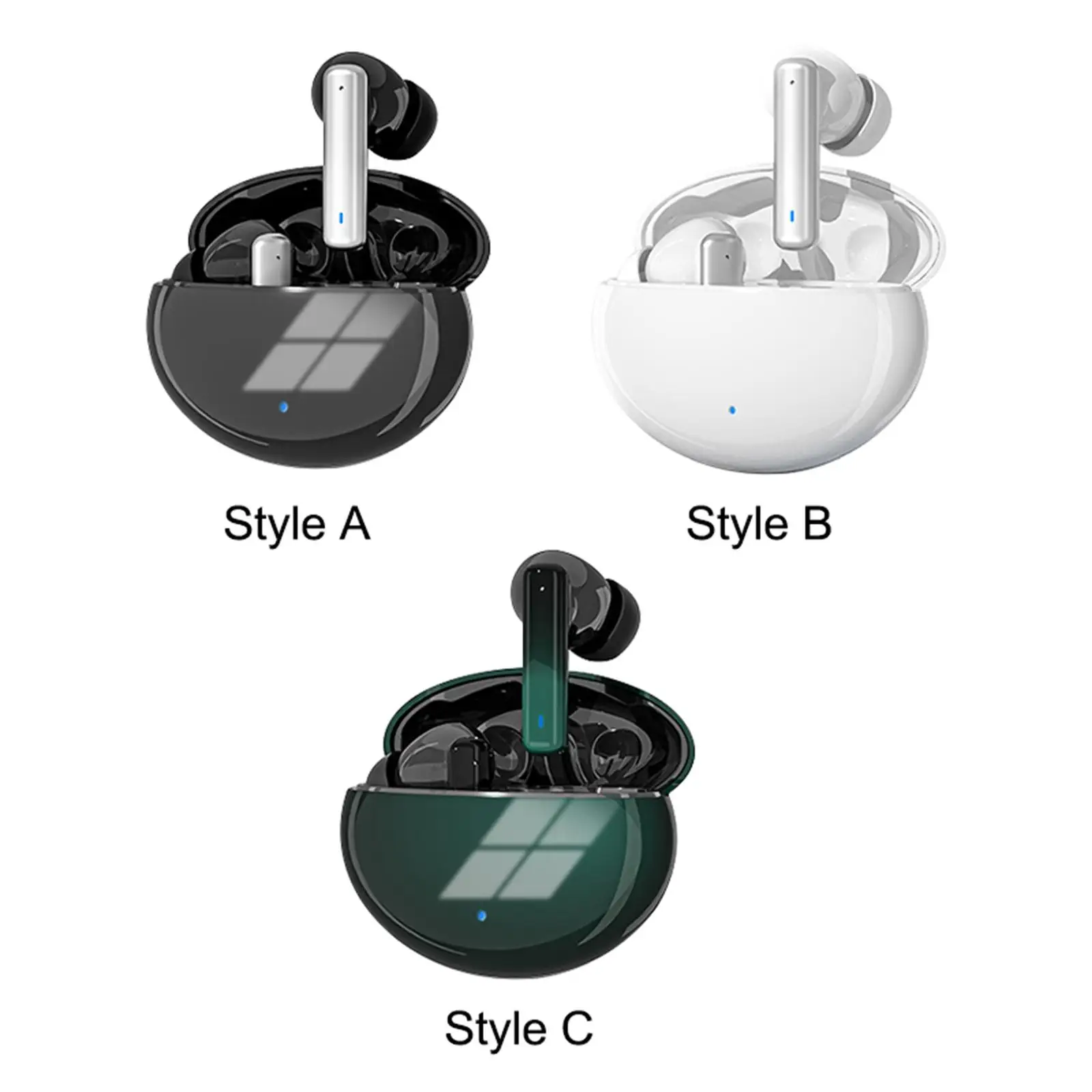 

Noise Cancelling Earbuds BT 5.3 IPX5 Waterproof Easy to Use High Fidelity Sound Quality Lightweight Ear Buds for TV Home Laptop