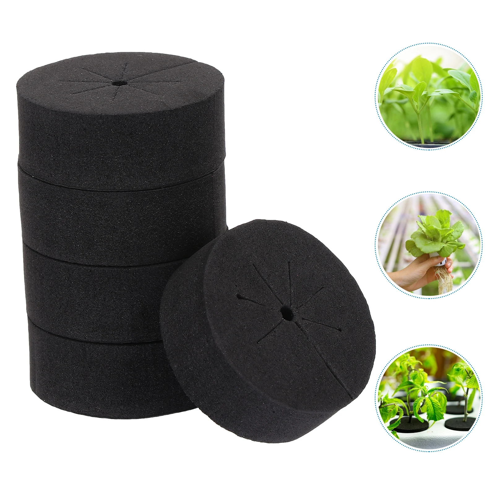 30 قطعة كتل رغوة الزراعة المائية مادة إيفا زراعة بدون تربة لحديقة كتلة المغذيات لوازم البستنة الشتلات