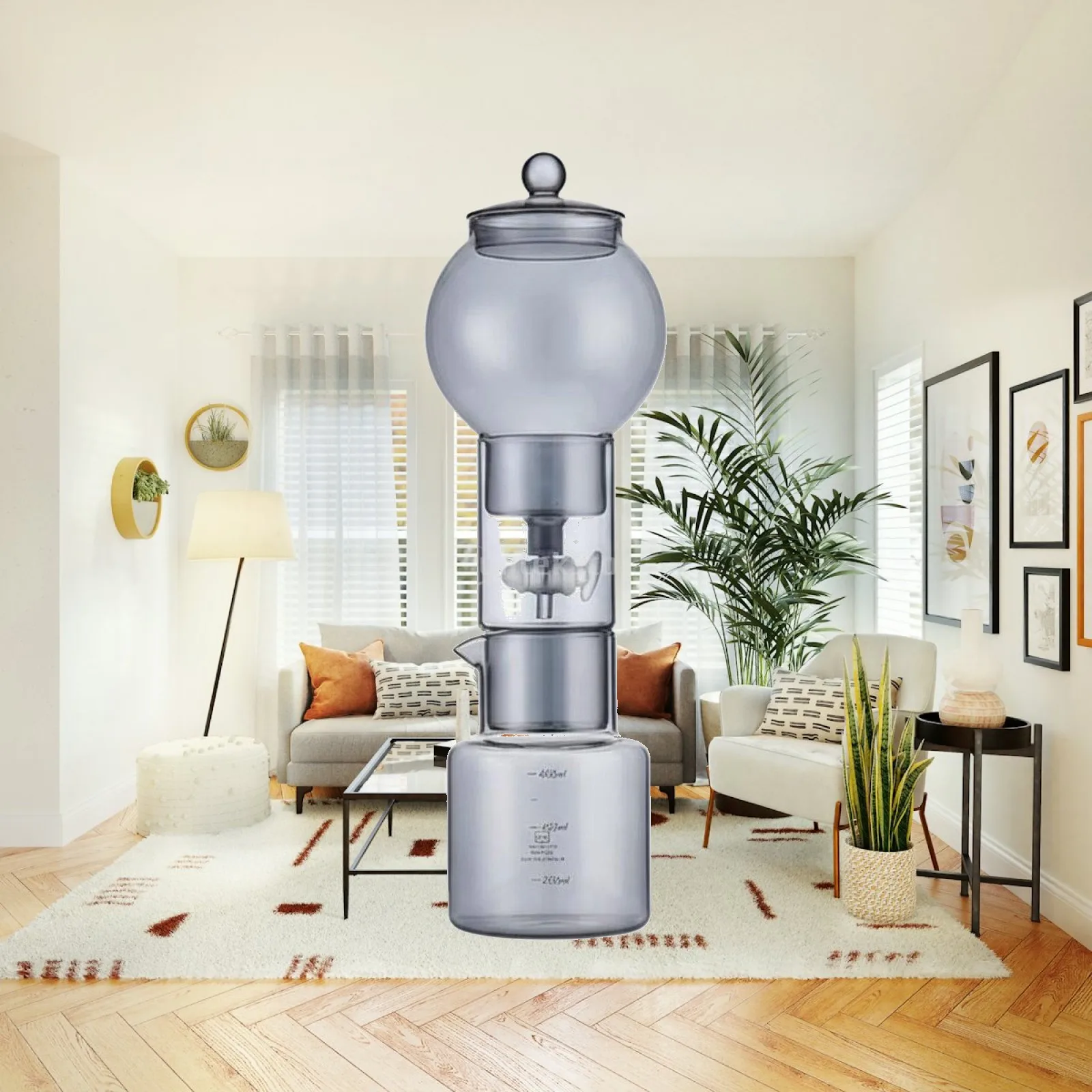 Ice Percolate Coffee Apparatus Low Acidity Slow Percolate Coffee Apparatus