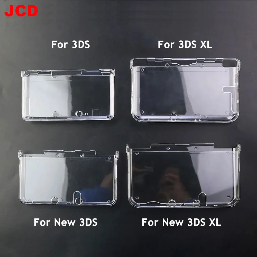 1/2/5/10pcs Plastic Clear Crystal Protective Hard Shell Skin Case Cover For 3DS / New 3DS / 3DS XL 3DS LL New 3DS XL view 6