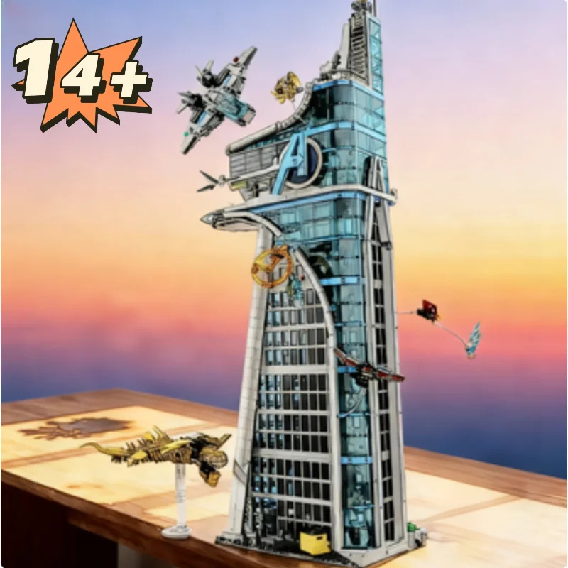 

Battle Tower Modular 5201pcs Assembly Brick Classic Tower Architecture Toys Model Building Blocks For Boys Christmas Gifts