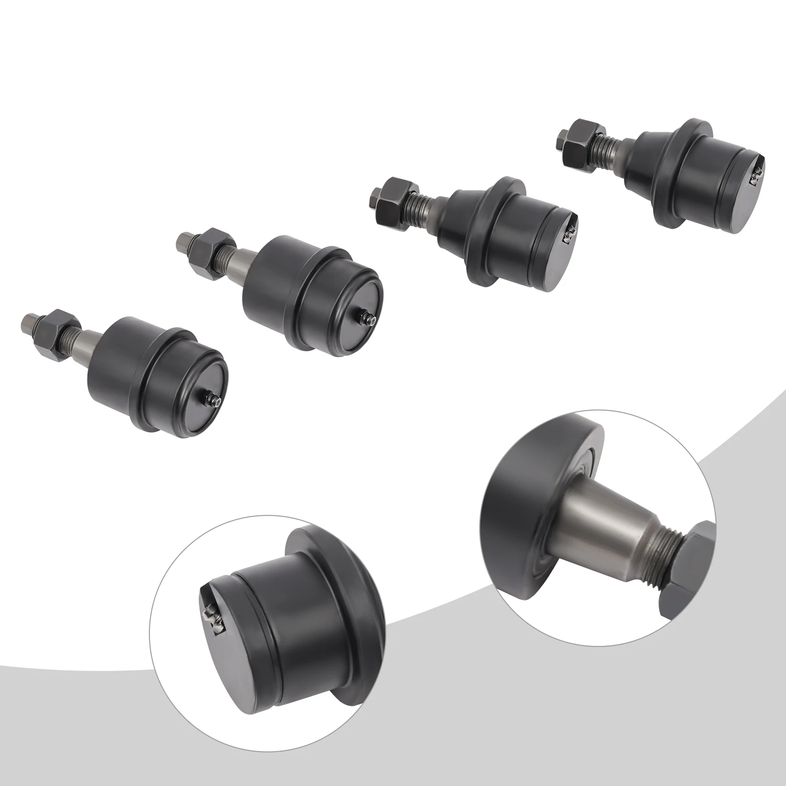 4 Stuks Kogelgewrichten Set, 45 # Stalen Onderste Kogelgewricht Set Voor 2013 2022 Ontwijkram 2500/3500 Vrachtwagen Oem #1420Bjpack