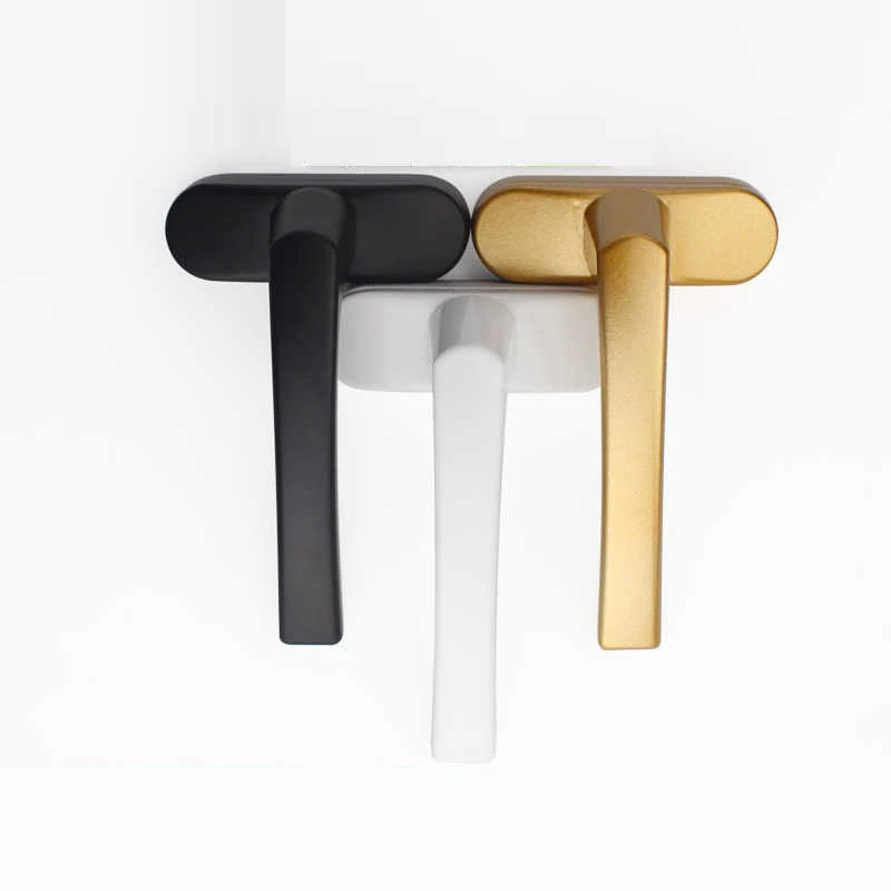 1PCS Window Handle Aluminum Alloy Window Drive Handle Various Bridge Cut Aluminum External Casement Window Accessories