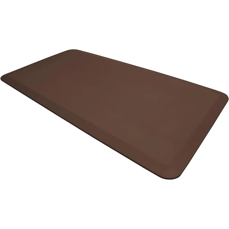 Professional Grade Anti-Fatigue Kitchen & Office Comfort Bio-Foam Mat with Non-Slip Bottom for Health & Wellness, 20x48, Earth