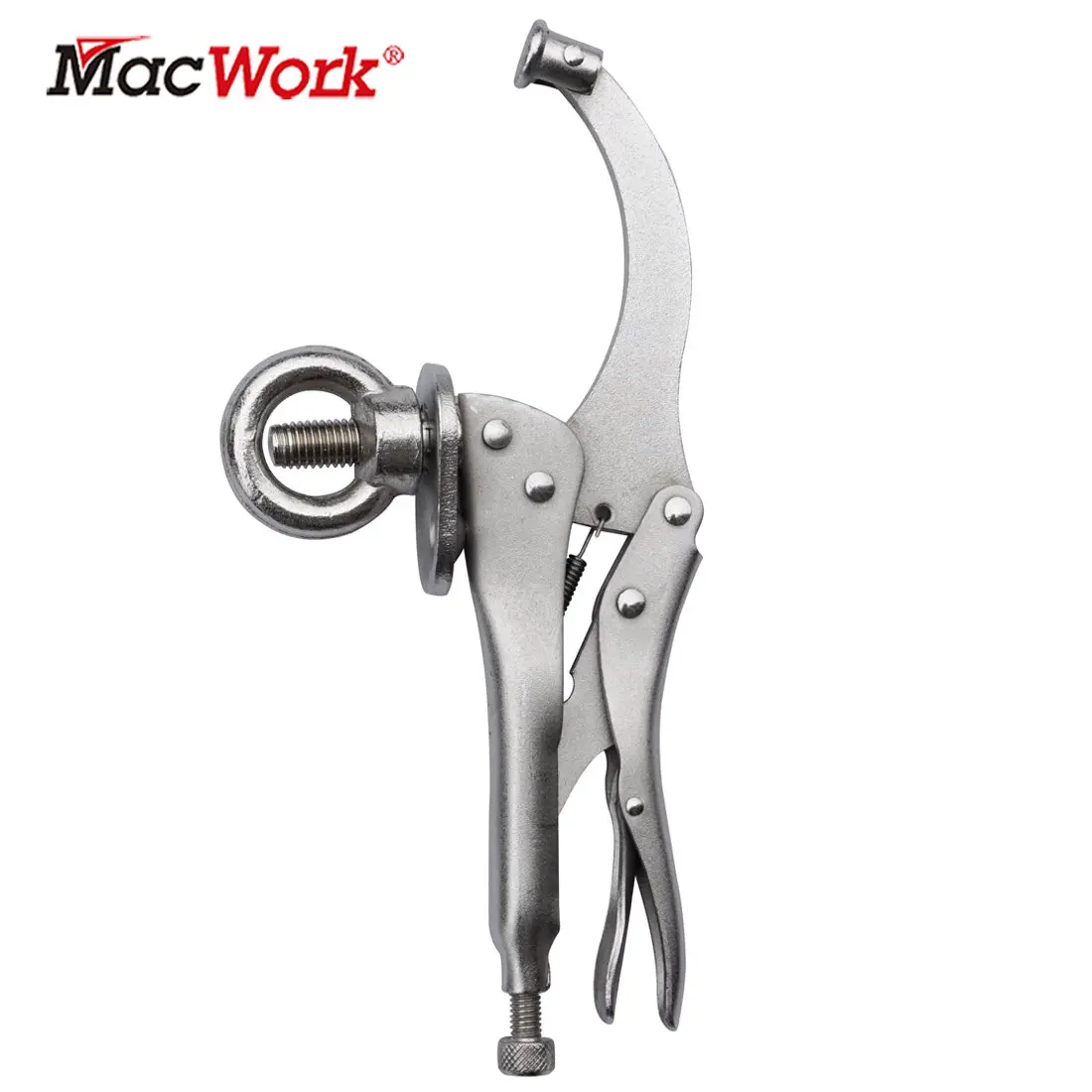 

9in. Drill Press Vice Clamp Woodworking Holding With Lock and Release Lever Locking Pliers 9 Inch Woodworking Metal Repair Tools