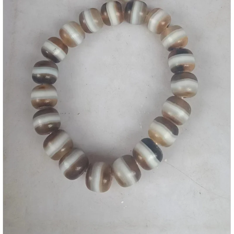 Madagascar Agate Old Materials High-Oil Pulp-Coated First-Line Pharmacist Beads Ethnic Style Bracelet