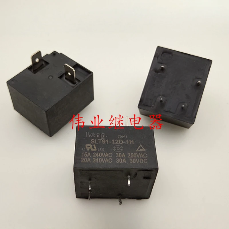 

（Brand-new）1pcs/lot 100% original genuine relay:SLT91-12D-1H 12V Electric water heater air conditioning relay 30A 4pins