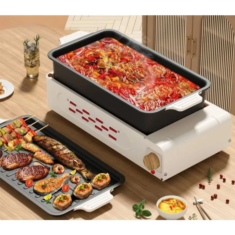 220V Home Electric Grill Pan Stove Grills Skewer Multifunction Ale Electric Indoor Grill Pan Non Stick