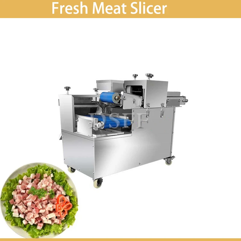 

Easy To Operate Small Meat Cutter, Lamb And Beef Dicer, One-Time Molding