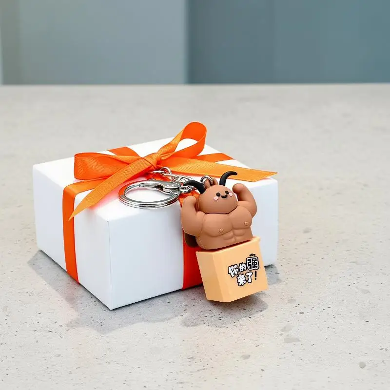 Muskelvoller Kakerlaken-förmiger LED-Tastatur-Fidget-Toy-Schlüsselanhänger mit bunten Lichtern, lustigen Soundtasten, Stressabbau-Fingerspielzeug. – Detail 5