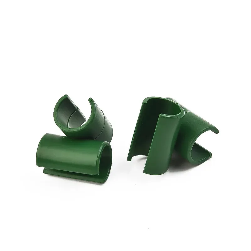 مشابك تثبيت إطار النبات 11 مم 50 قطعة - دعامة فيلم الدفيئة وموصل قضيب التسلق العريشة #5