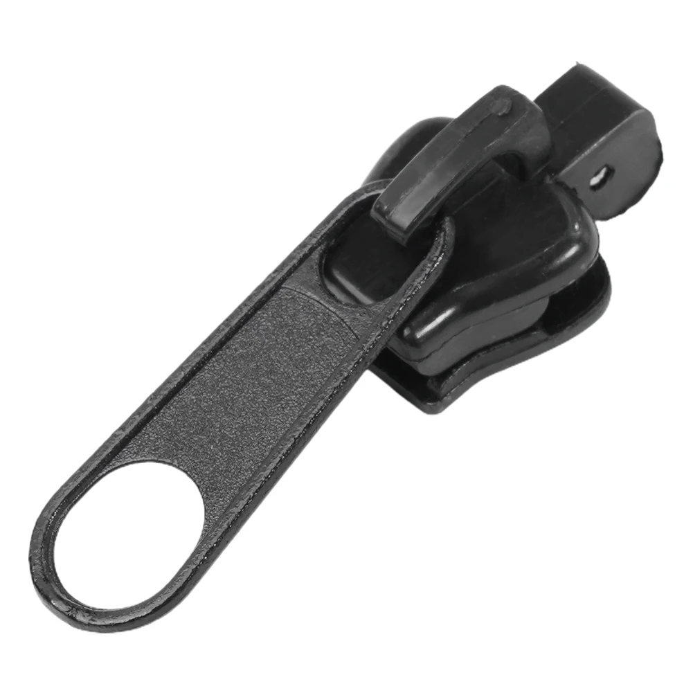 12Pcs Zip Slider Replacement 3 Sizes Kit No Tools Universal Fixers Zip Fixers Repair Slider Head Puller Tag Bottom Bags Coats