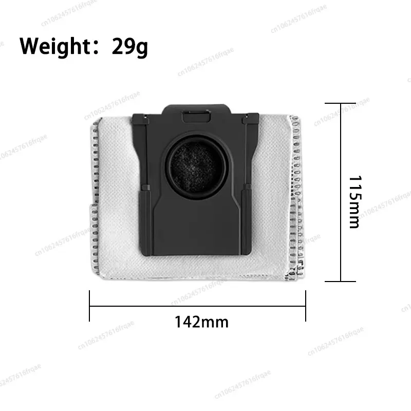 Dreame Aqua10 Ultra Track جهاز آلي لتنظيف الأتربة الملحقات الرئيسية الجانب فرشاة ممسحة القماش تصفية كيس لجميع الغبار استبدال قطع الغيار