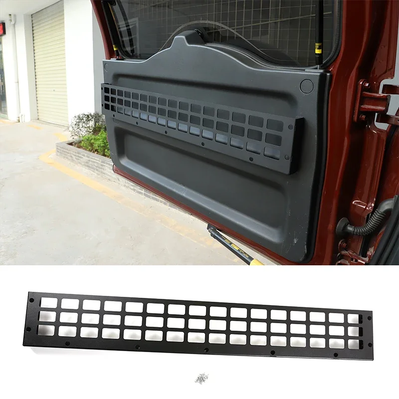 

For 2007-2021 Toyota FJ Cruiser Aluminum alloy car tailgate multi-functional storage rack tool holder car tailgate organizer