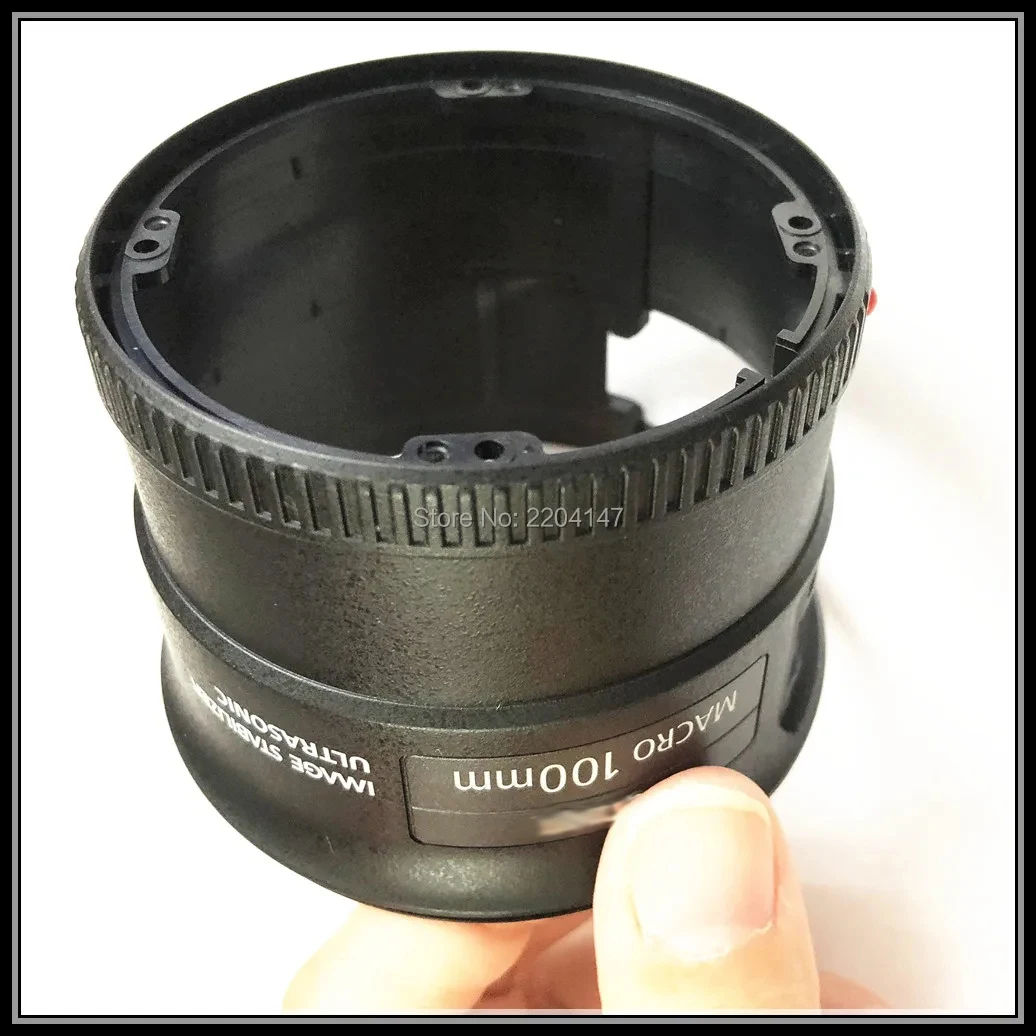 Neue Original-Reparaturteile für Canon 100 mm f2.8 IS, Baiwei ist, Basisfokussierungslinsenzylinder, hinterer blankzylinder