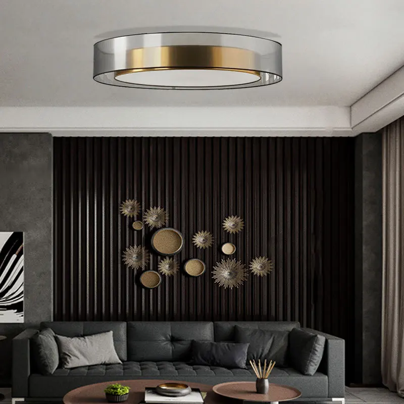 

Nordic minimalist study lamp creative personality room lamp master bedroom lamp modern minimalist atmosphere led ceiling lamp