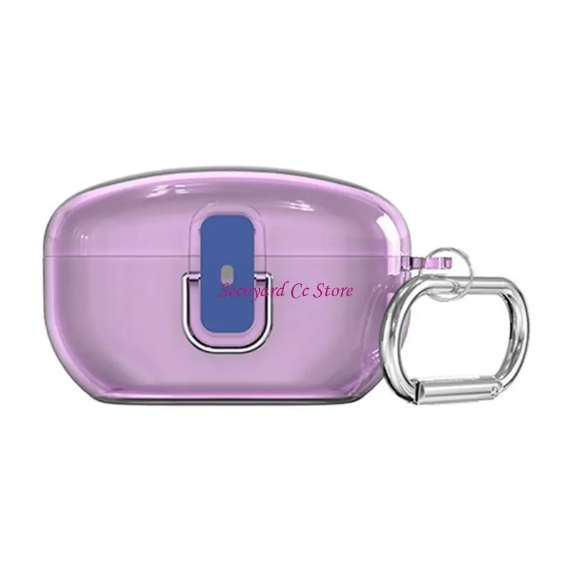 N3UC Headphone Shockproof Soft Housing Skin Friendly Cover for WF 1000XM5 Washable Shell Protector Non Slip Impact Resistant