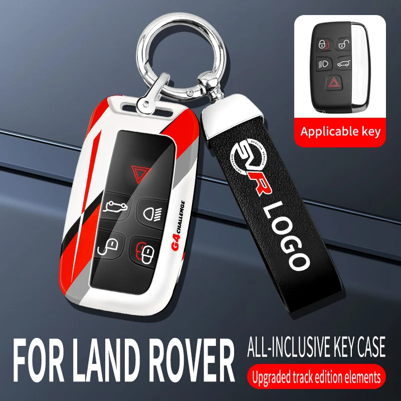 Fashion New Car Key Case Bag Cover Protection Shell For For Land Rover Range Rover Discovery Sport Freelander 2 Velar Evoque key