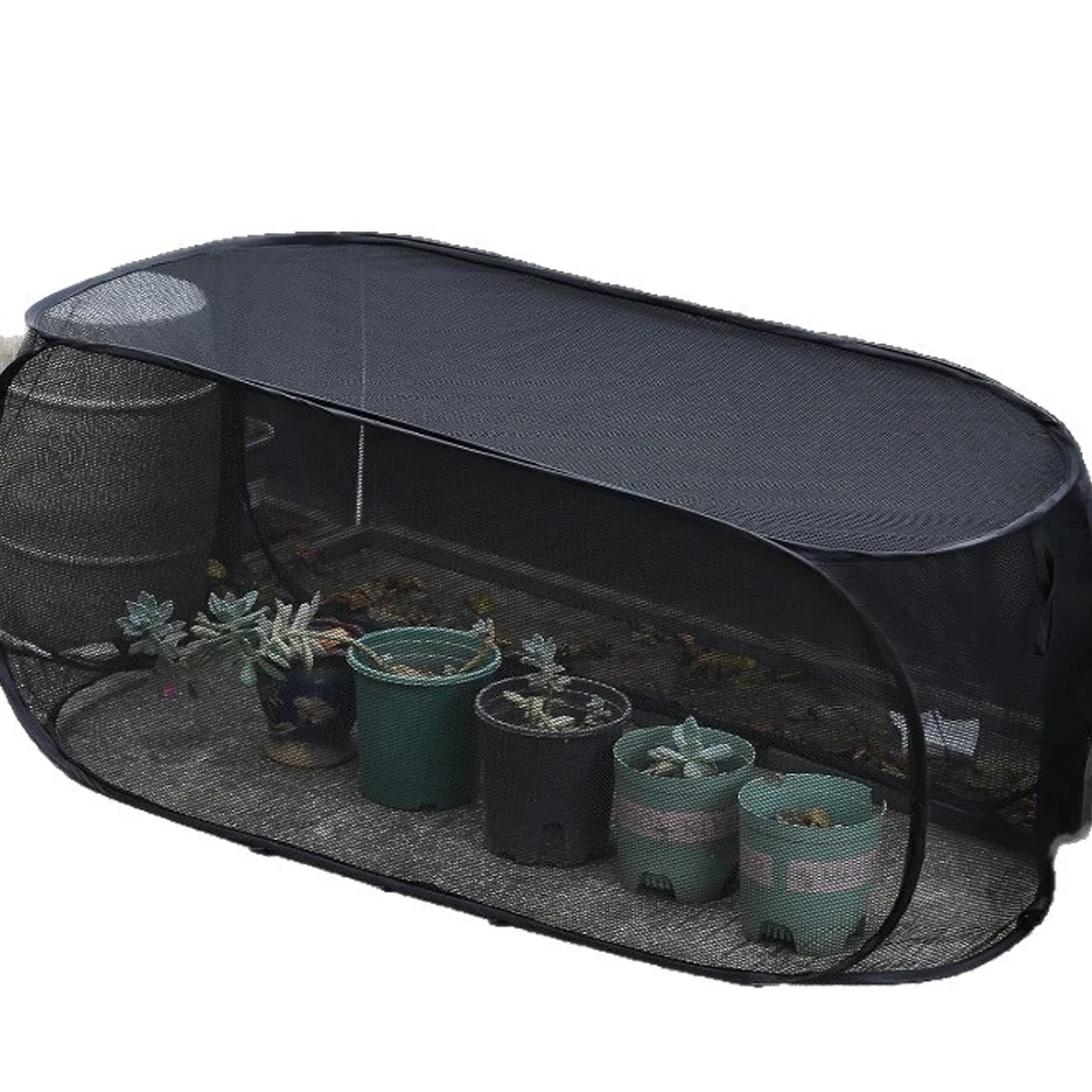 Shade Cloth With Steel Wire Summer Plant Cultivation Shield Foldable Protection Cover Flower Beds & Gardens Weed Barrier Support