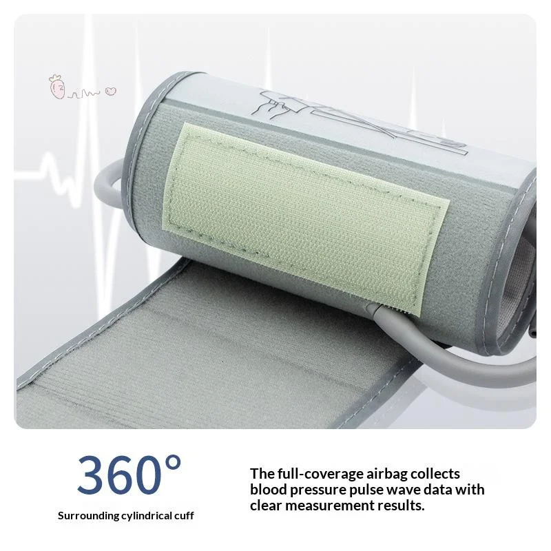 

[W] 1Pcs 22-42CM 360° Surround Universal Cuff For Arm Blood Pressure Monitor Adult Children Obese Tonometer Sleeves
