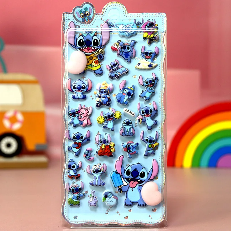 جديد 4 قطعة غرزة ثلاثية الأبعاد نطاط بعقب ملصقات الكرتون لطيف أنيمي منتفخ ملصقات ضغط لعبة تزيين سجل القصاصات ملصقات الهاتف