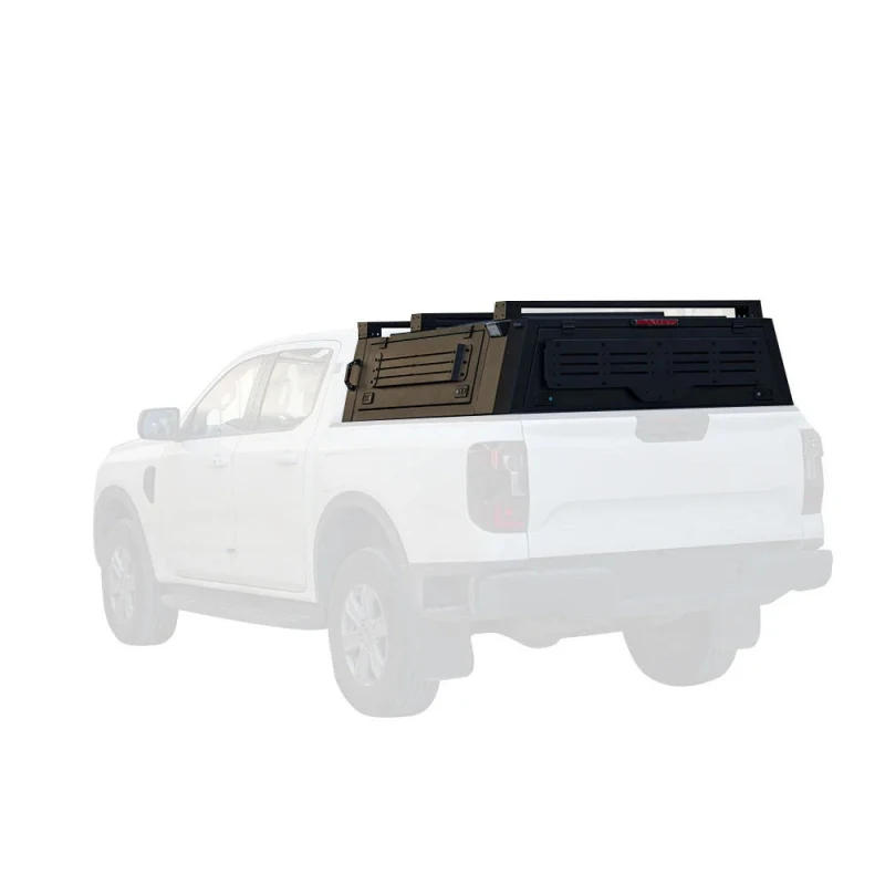 

Aluminum Alloy Truck Rear High Cover F150 Model Pickup Truck Canopy Folding Waterproof Car Rear Canopy Powdercoating Mn Steel