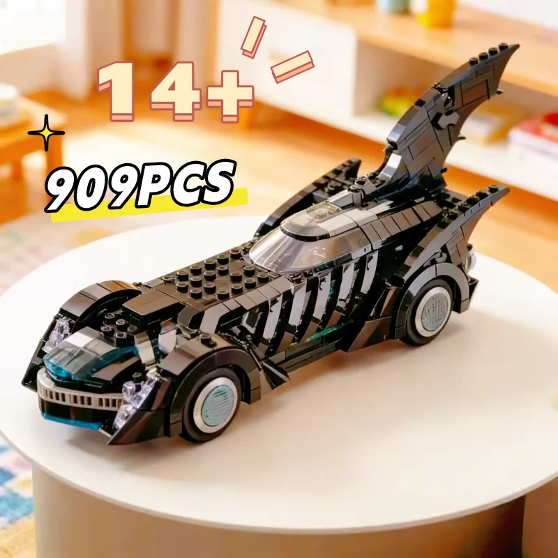 

Новинка: Конструктор серии «Мобильный домик Бэтмена» (909 деталей), альтернативная модель, декор для дома, игрушка MOC-76304, подарки на день рождения по мотивам знаменитого фильма