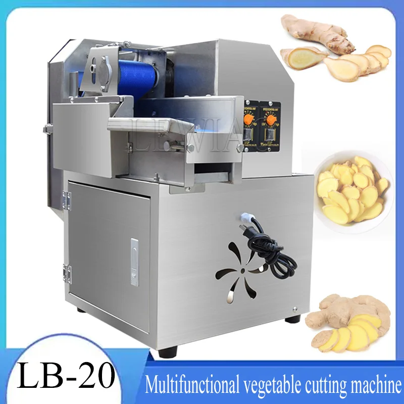 Vegetable Cutter Machine Electric Multifunction Stainless Steel Onion Slicer Machine Commercial