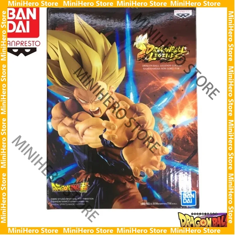 

В наличии Оригинальная фигурка Bandai Banpresto Dragon Ball Son Goku, масштаб 1/8, ПВХ, для демонстрации