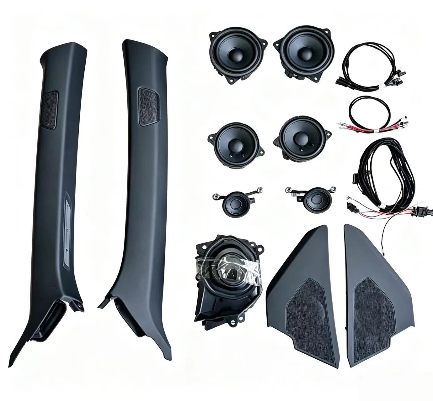 OEM For Audi A6 C8 sedan Upgrade B&O A-pillar tweeter door mid-range speaker rear surround speaker