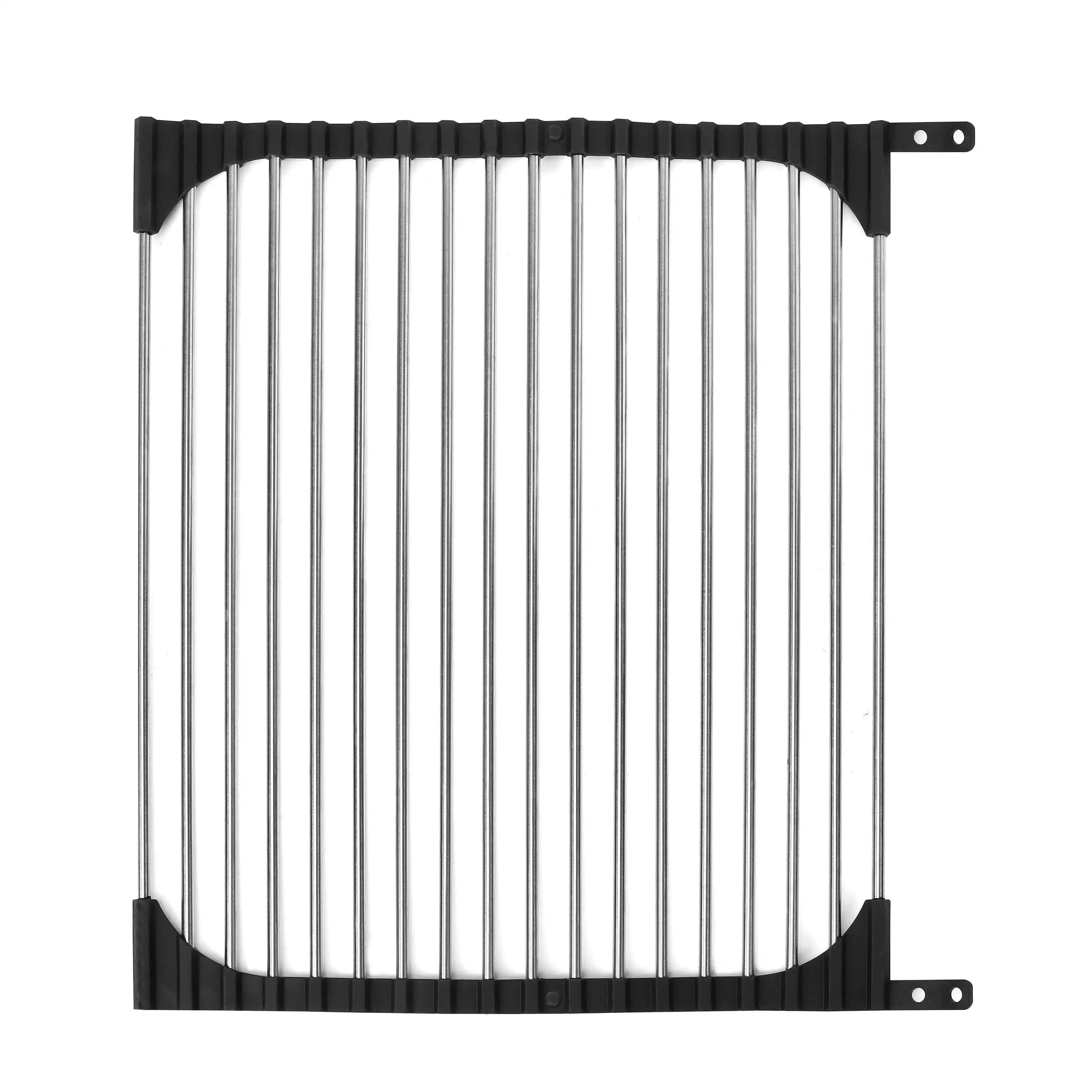 

Auto Drive, RV Travel Roll-up Drying Rack, Black, 17.2-inch