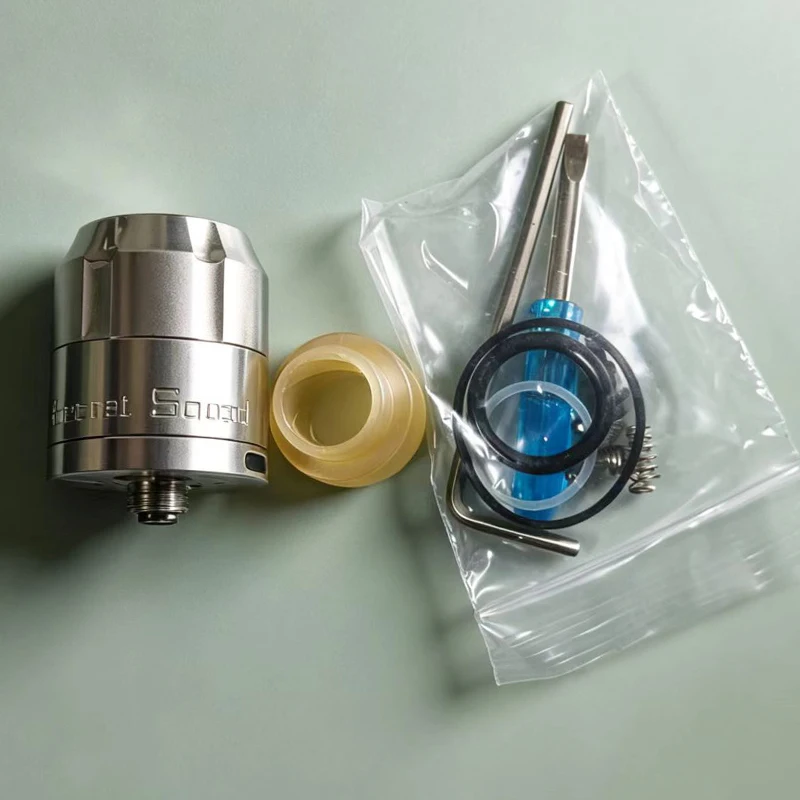Recurve Dual Tank 24mm Dual Coil Chamber Oval Circulation Structure Anti-Condensation vs killing time Decorative Spare Part - view 6