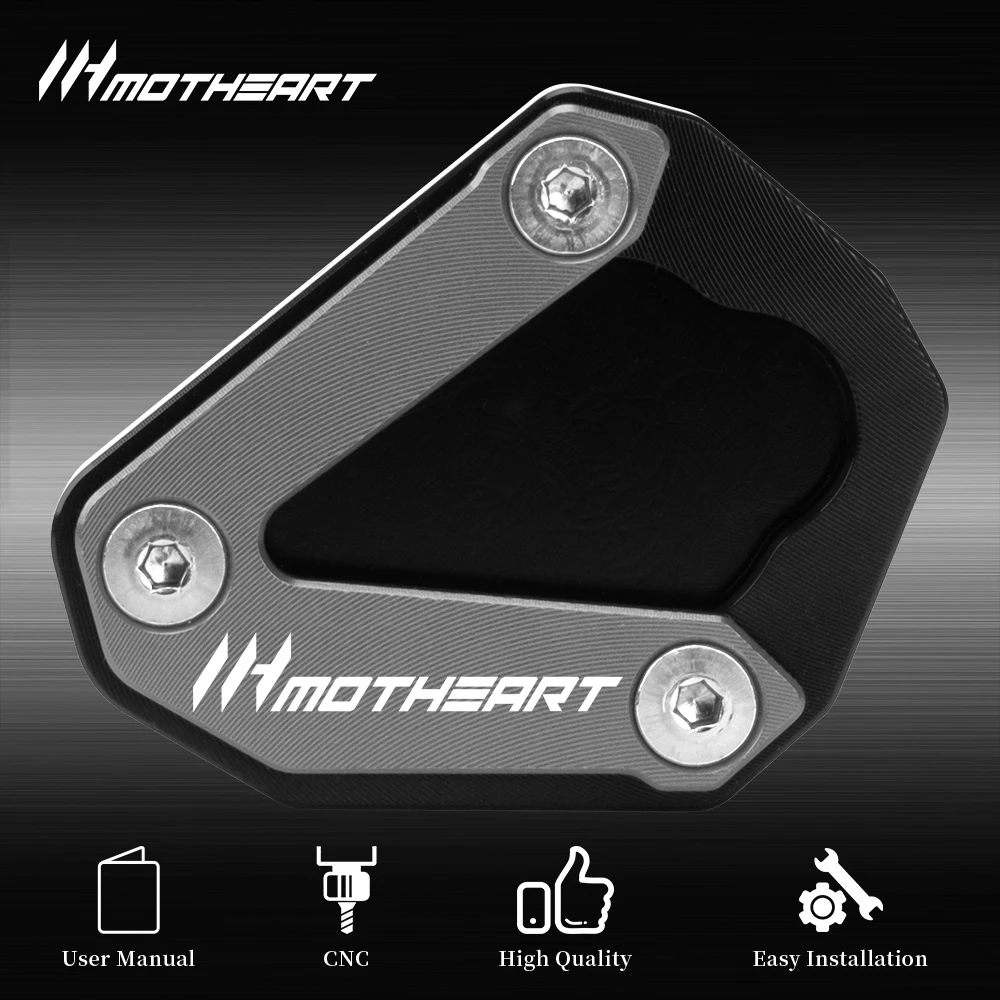Motorcycle Side Stand Enlarger Pad For M1000RR 21‑26 S1000R 21‑25 S1000RR 19‑25 M1000R 23‑25 Modification Parts