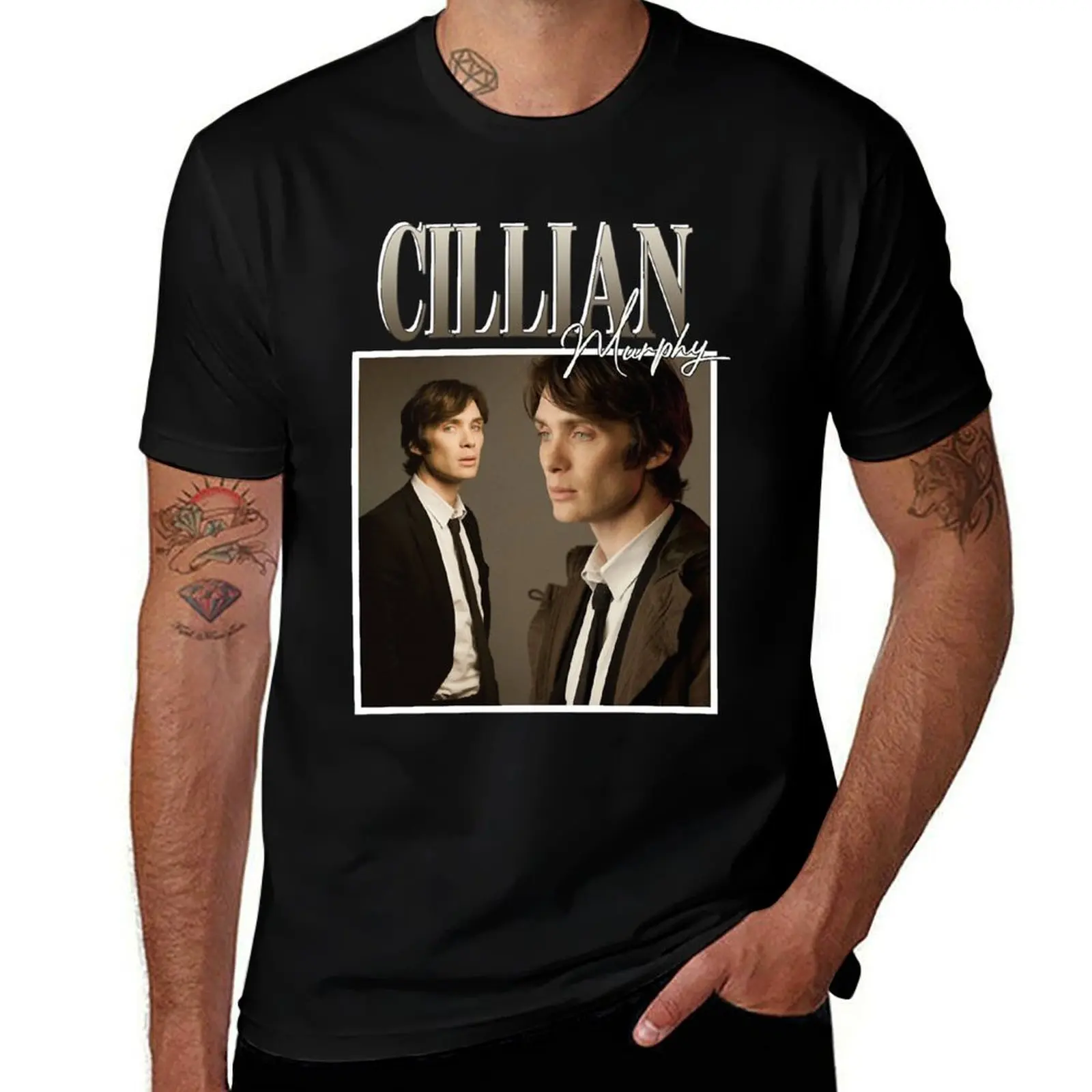 

Mens Womens Mens Funny Cillian Murphy Christmas Vintage Retro T-Shirt anime shirt essential t shirt mens clothes